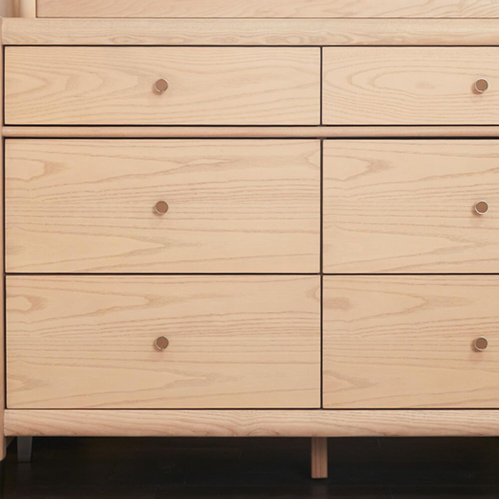 Maxi Cosi Kindred Brisa 6-Drawer Dresser in Whitewash Ash, , large