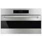 SMEG Classic 30" Single Combi-Steam Electric Wall Oven in Stainless Steel, , large