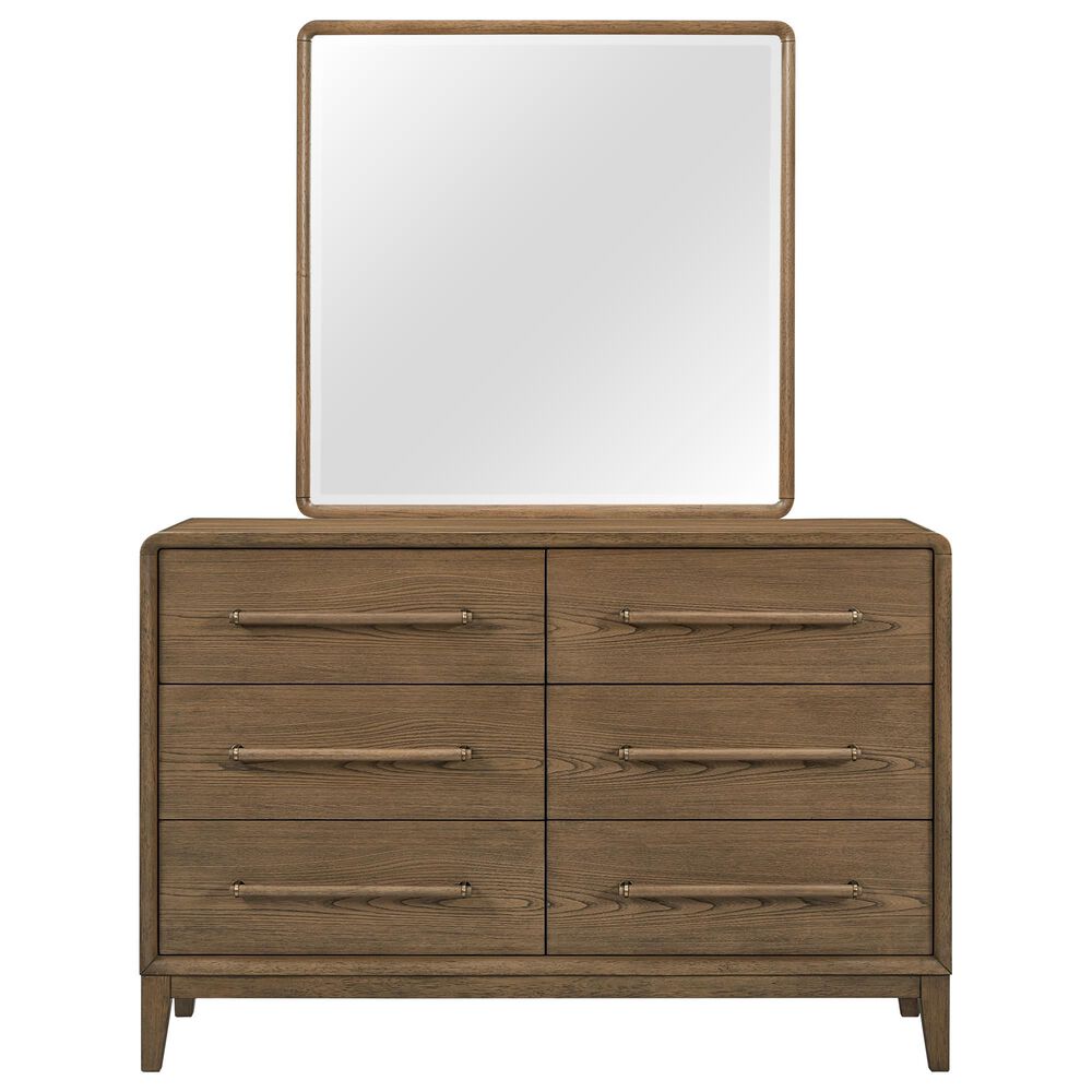 Sterling Timber Elure 4 Piece Full Panel Bedroom Set in Latte, , large