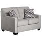 Ashley Mahoney Stationary Loveseat in Pebble, , large