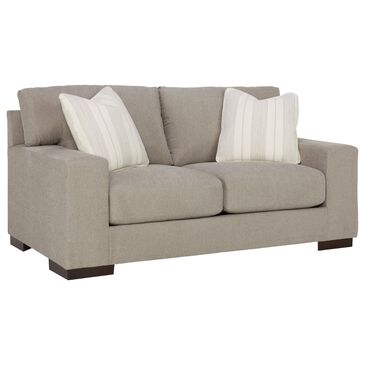 Signature Design by Ashley Maggie Stationary Loveseat in Flax, , large