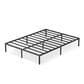 Glideaway Deluxe Twin Platform Base in Matte Black, , large