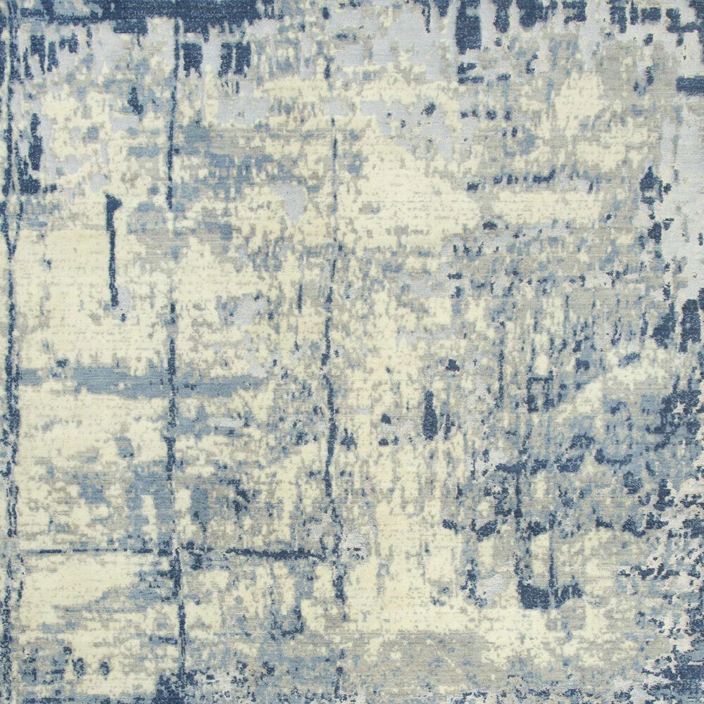 RIZZY Impressions 9&#39; x 12&#39; Blue Area Rug, , large