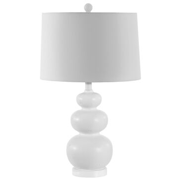 Safavieh Demena Table Lamp in White, , large