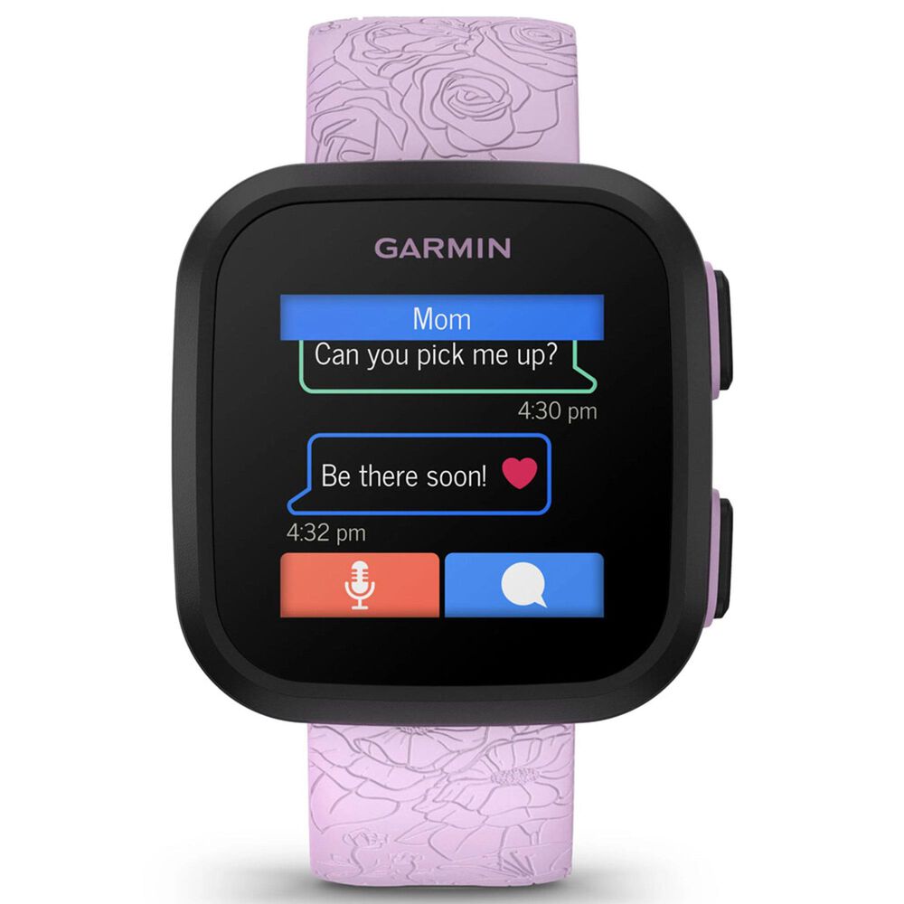 Garmin Bounce Smartwatch 42.4mm in Lilac Floral, , large