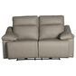 Superb Leather Leather Power Reclining Loveseat in Oslo Dust, , large