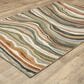 Oriental Weavers Tisdell TIS07 Multicolor 3"9" x 5"2" Area Rug, , large
