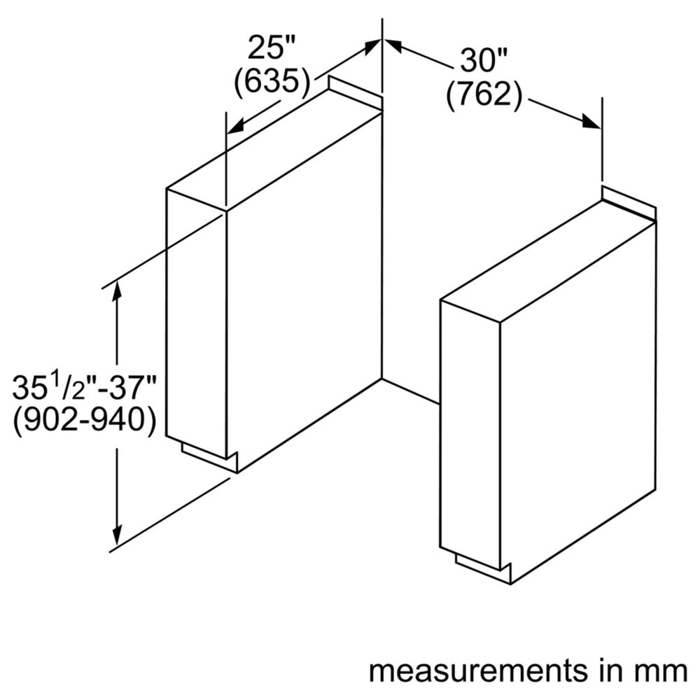Bosch 4.6 Cu. Ft. Dual Fuel Slide-In Range in Stainless Steel, , large