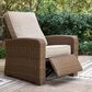 Ashley Laguna Heights Patio Push Back Recliner in Beige, , large