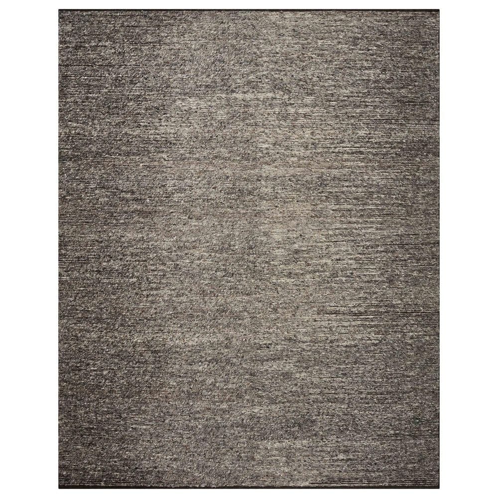 Amber Lewis x Loloi Mulholland 8"6" x 12" Charcoal and Denim Area Rug, , large