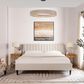 Jennifer Taylor Home Aspen King Platform Bed in Light Beige, , large