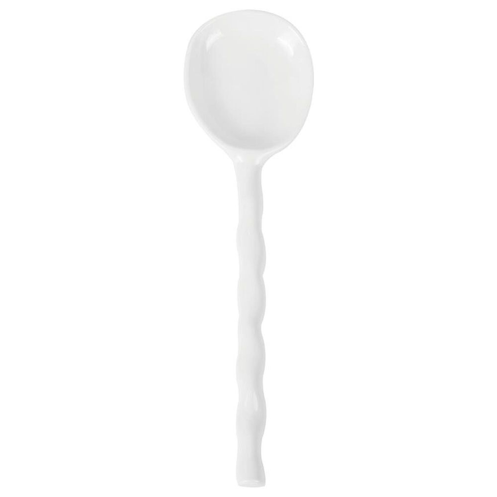 Supreme Melamine 2-Piece Salad Server Set in White, , large