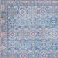 Safavieh Serapi 5"3" x 7"6" Rust and Blue Area Rug, , large