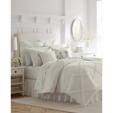Revman Adelina 3-Piece Full/Queen Duvet Cover Set in White, , large