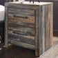 Ashley Drystan 2 Drawer Nightstand in Rustic Brown, , large