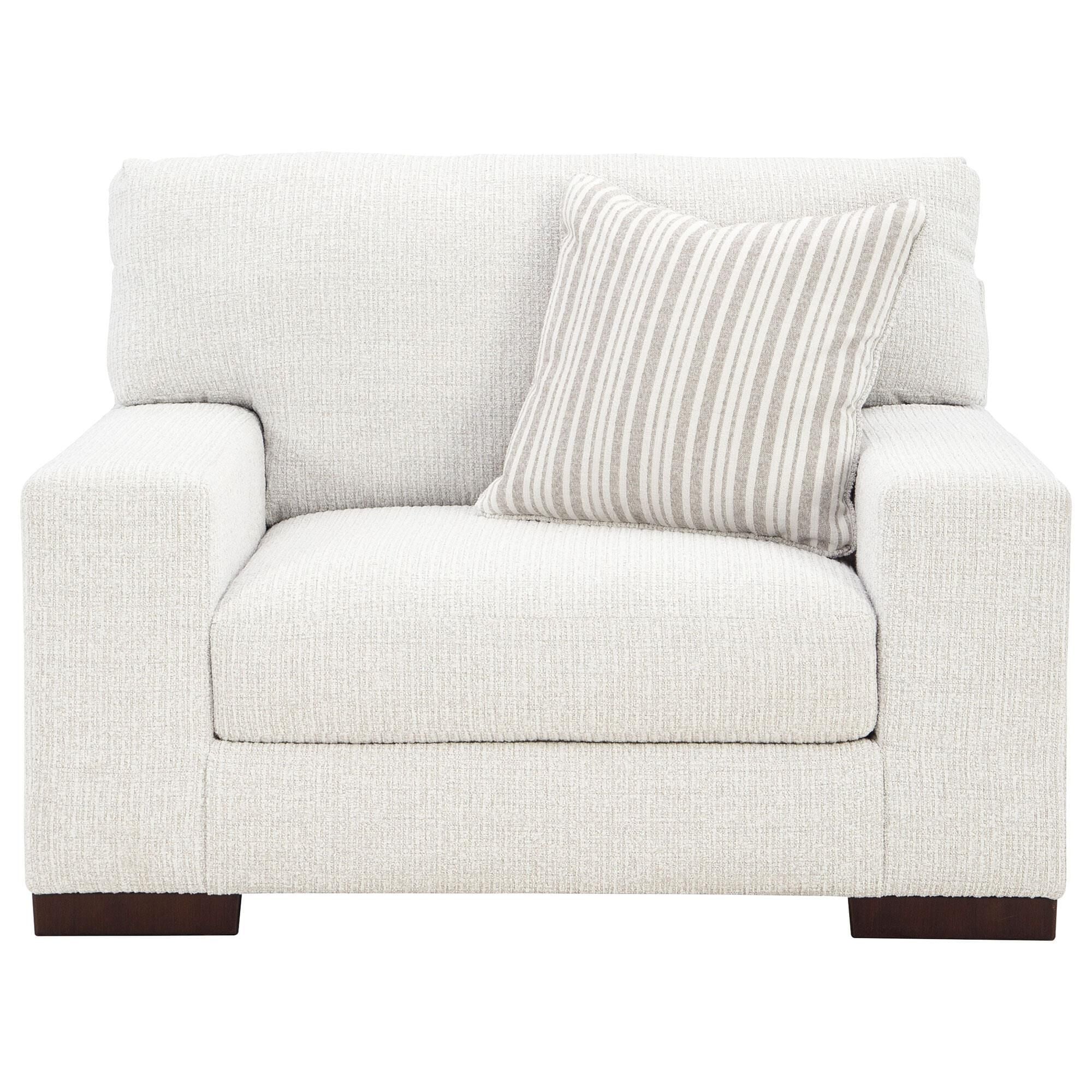 Ashley Hartside Oversized Chair in Frosted with Next-Gen Nuvella