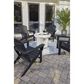 Ashley Sundown Treasure Adirondack Chair in Black, , large