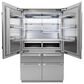 Thermador 26.8 Cu. Ft. Built-In French Refrigerator in Stainless Steel, , large