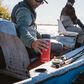 YETI Rambler 16 Oz Travel Bottle in Rescue Red, , large