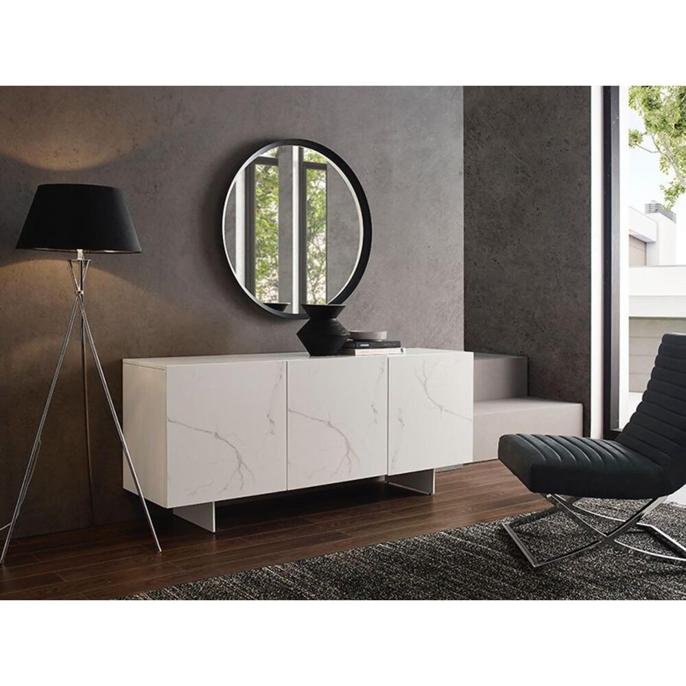 Casabianca Home Hugo 3-Door Buffet in White, , large