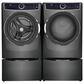 Electrolux 4.5 Cu. Ft. Front Load Washer and 8.0 Cu. Ft. Electric Dryer Laundry Pair with Pedestal in Titanium, , large