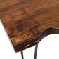 Waltham Nature"s Edge 60" Dining Table in Chestnut and Black - Table Only, , large