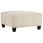 Ashley Abinger Oversized Accent Ottoman in Natural, , large