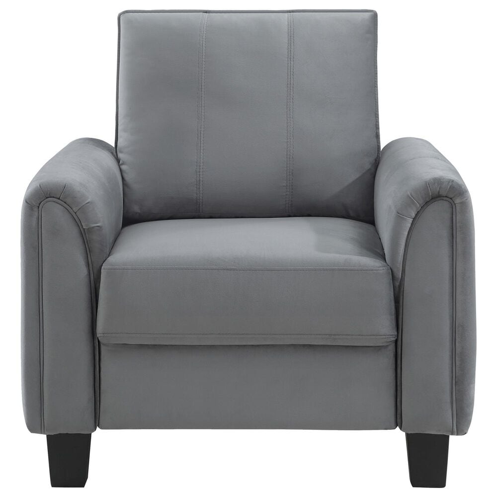 Coaster Davis Accent Arm Chair in Grey, , large