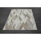 L&R Resources Brisbane Geometric Gray 5" x 7"11" Area Rug, , large