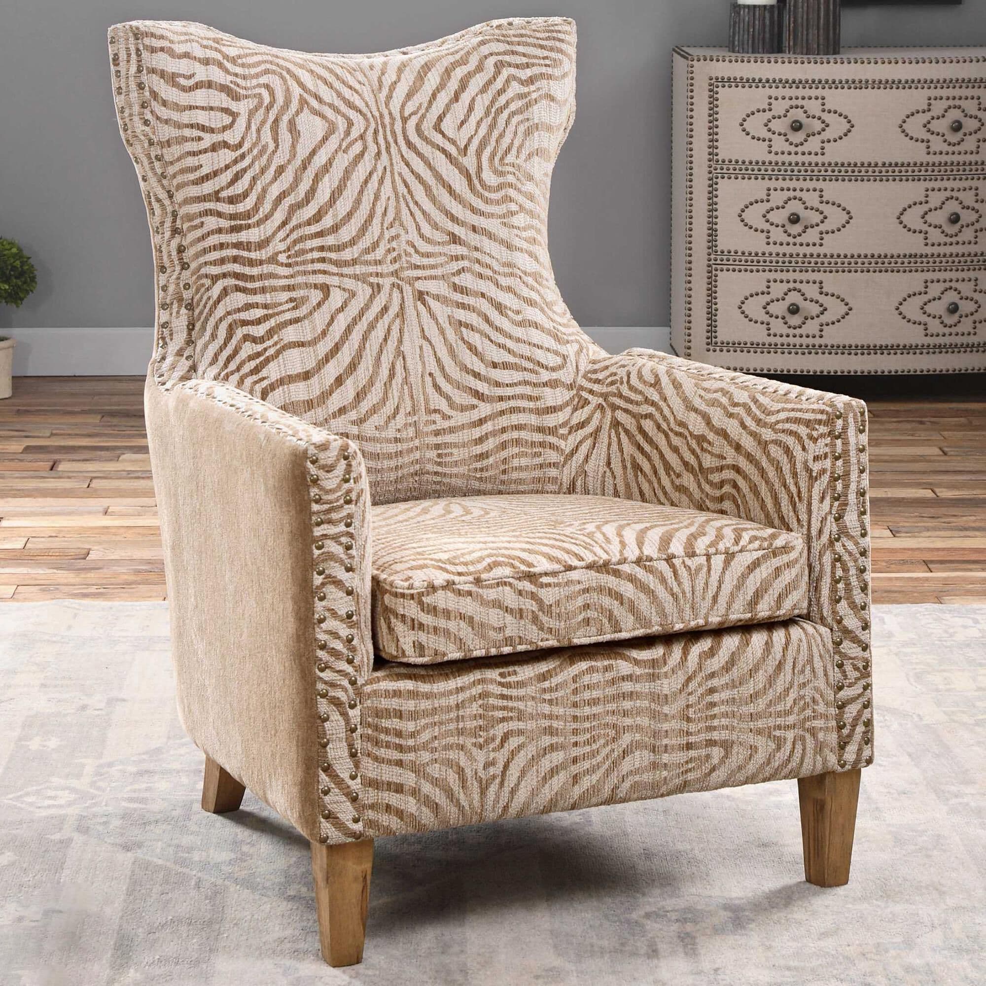 Leopard print armchair discount
