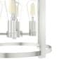Hunter Astwood 16" 4-Light Chandelier in Brushed Nickel, , large