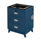 Mayberry Hill Rio 3-Drawer Nightstand in Blue, , large