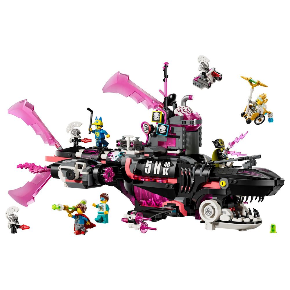 LEGO Dreamzzz Nightmare Shark Submarine Building Set, , large