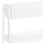 RiverRidge Home 3-Tier Kids Ladder Bookcase in White, , large