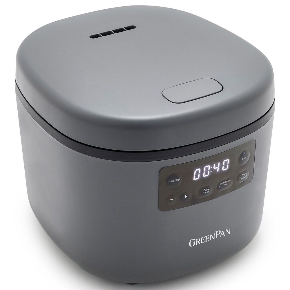Green Pan Advanced 8-Cup Rice Cooker in Graphite, , large