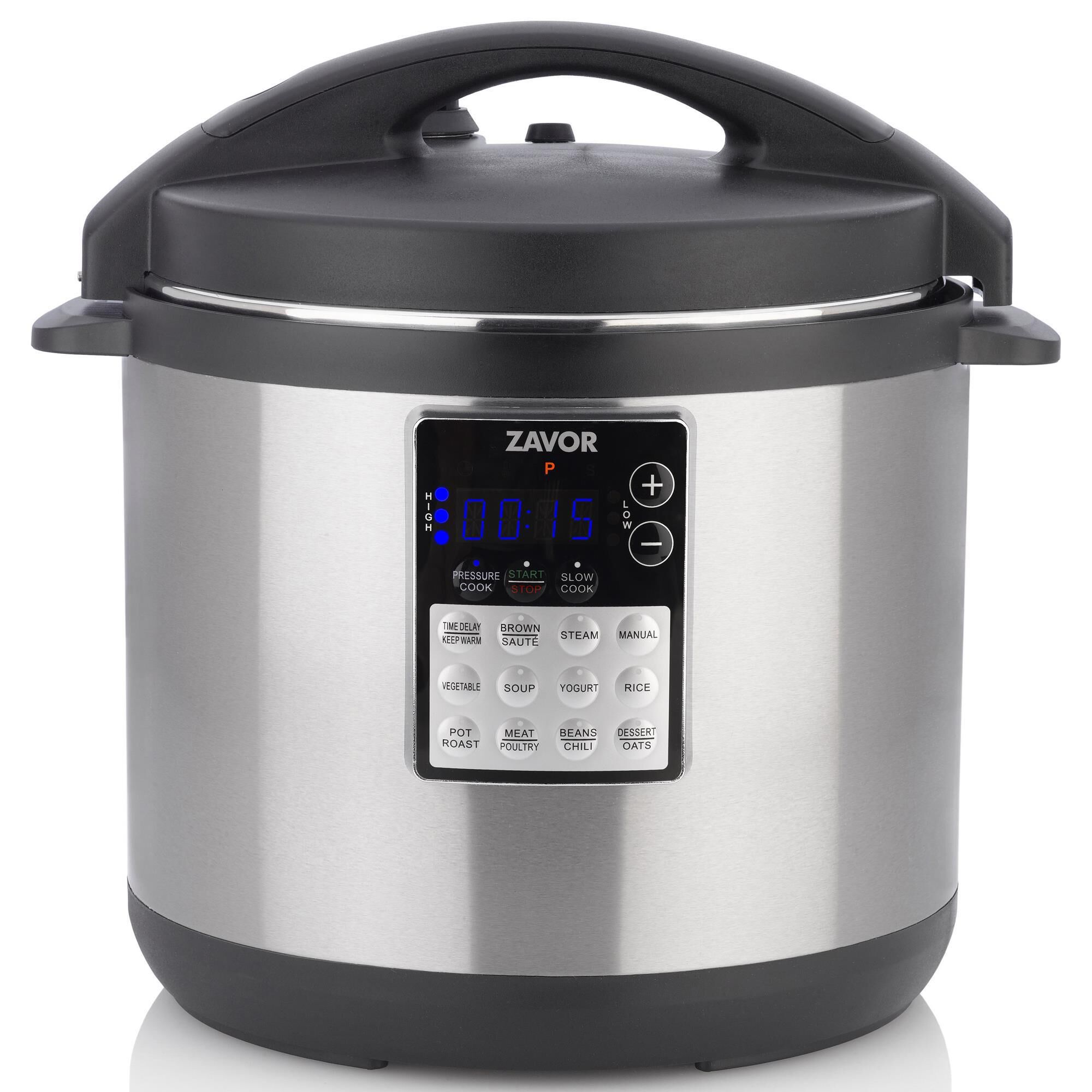 Power A LUX Edge 8 Quart Stainless Steel Electric Multi Cooker NFM