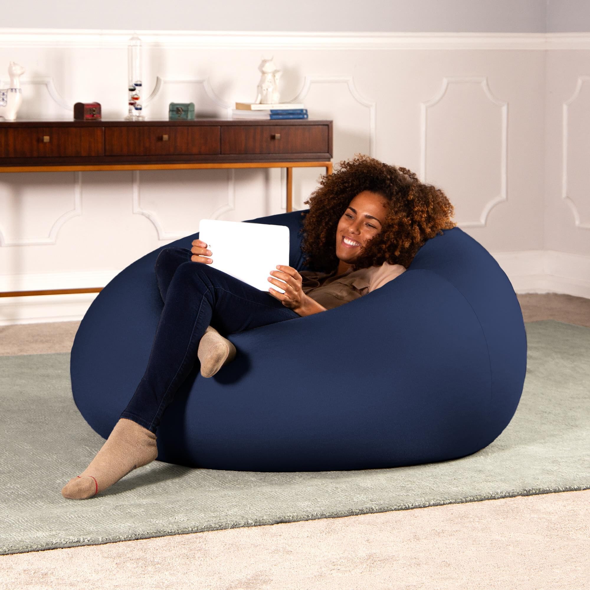 Microbead bean on sale bag chair
