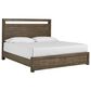 Riva Ridge Modern Loft King Panel Bed with Dresser, Chest, and Two Nightstands in Greystone, , large