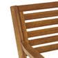 Hearth and Haven Hermosa Outdoor Dining Chair with Cushion in Teak (Set of 2), , large