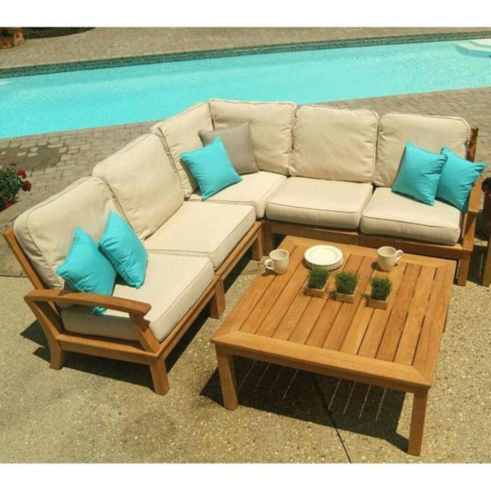 Three Birds Casual Monterey 5-Piece Sectional Only, , large