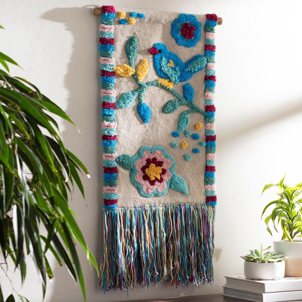 Surya Nest Wall Hanging in Multicolor, , large