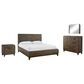 Urban Home Broderick 4-Piece King Bedroom Set in Wild Oats Brown, , large
