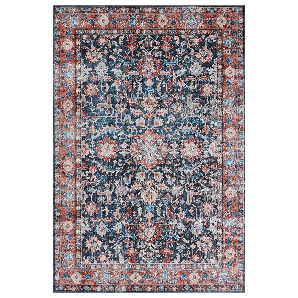 Momeni Doheny Vincente 7"6" x 9"6" Navy Area Rug, , large