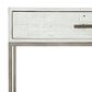 Bernhardt Highland Park Alvar Nightstand in Brushed White and Glazed Silver, , large