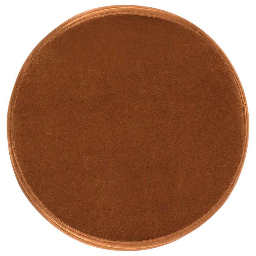 Jennifer Taylor Home Fuji Storage Ottoman in Burnt Orange, , large