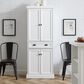 Crosley Furniture Shoreline Pantry in White, , large