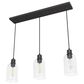Hunter Lochmeade 3-Light Linear Pendant Cluster in Noble Bronze, , large