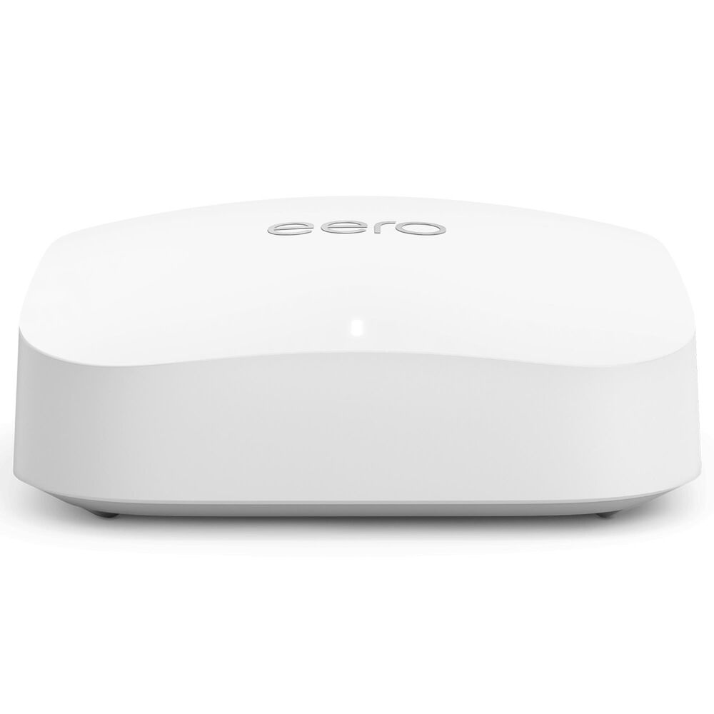 eero Pro 6E Mesh Wi-Fi 6E Router with 7 Mesh Wi-Fi 7 System in White, , large