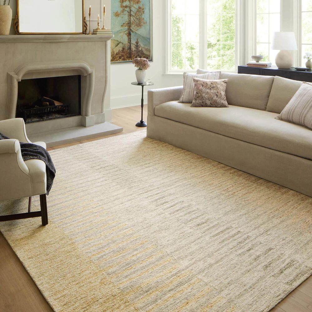 Chris Loves Julia x Loloi Chris 7&#39;9&quot; x 9&#39;9&quot; Dove and Santa Fe Area Rug, , large