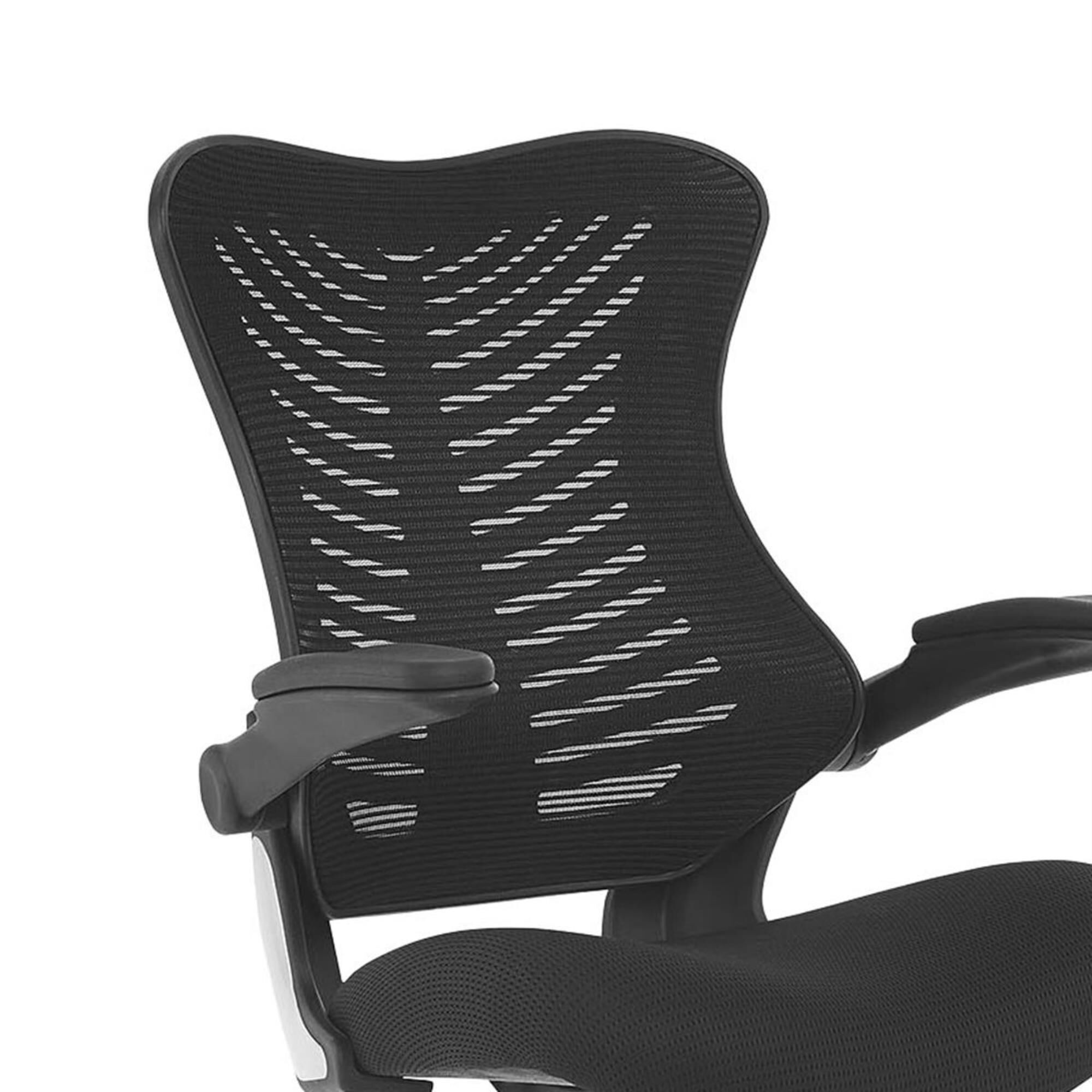 Modway Charge Drafting Stool in Black NFM